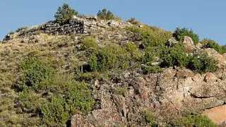 Vista general de parte del yacimiento de Aratikos.