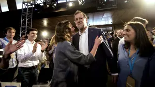 El mitin de este domingo de Rajoy ha tenido un marcado carácter electoral