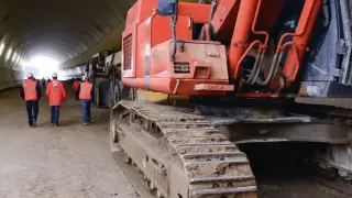 Túnel en construcción