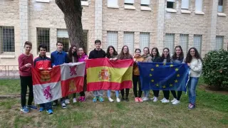 Alumnos del IES Virgen del Espino ganadores del concurso Euroscola