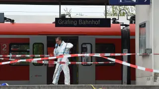 Un muerto y tres heridos por un apuñalamiento múltiple en una estación cercana a Munich.