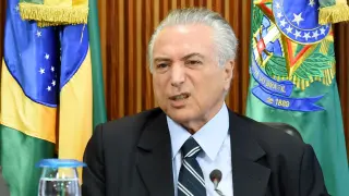 El nuevo presidente de Brasil Michel Temer