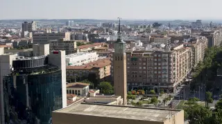 Zaragoza, desde las alturas.