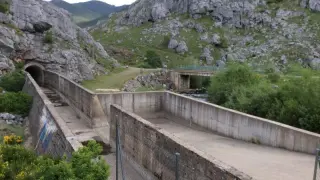Inicio del túnel Curueño-Porma, en una imagen de archivo.
