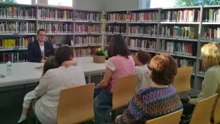 Este martes comenzaron los actos de la semana cultural en la biblioteca de Valdespartera.
