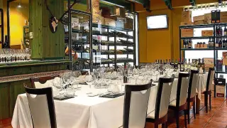 El nuevo espacio de Los Cabezudos dedicado al vino y a la gastronomía.