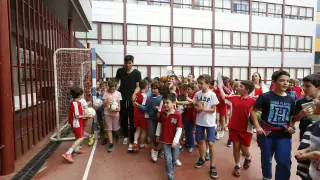 El Real Zaragoza participa en la campaña 'Futura Afición'