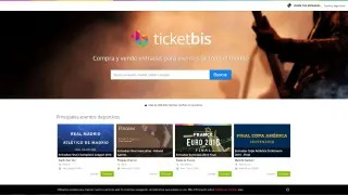 La web de venta de entradas Ticketbis