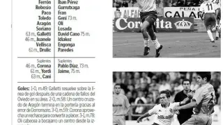 Un clásico Real Zaragoza-Real Oviedo vuelve 14 años después