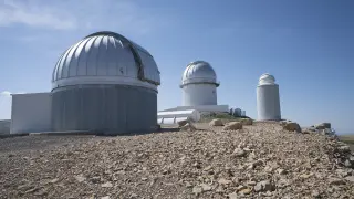 El Observatorio Astronómico de Javalambre.