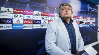 Narciso Juliá, en la rueda de prensa que ha ofrecido este miércoles en la Ciudad Deportiva.