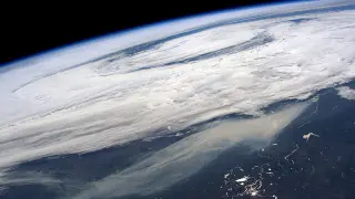La Tierra, vista desde el espacio.