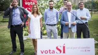 Primer acto de campaña electoral del PSOE.