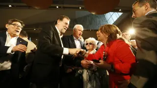 Acto de Mariano Rajoy en Zaragoza