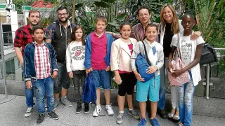 Alumnos de Zaragoza que han aprendido a programar gracias al programa de Ayuda en Acción.