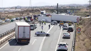 Accidente este fin de semana en Murcia.