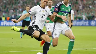 Irlanda del Norte 0-1 Alemania.