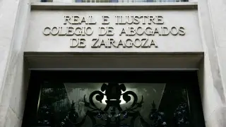 Sede del Colegio de Abogados de Zaragoza, en la calle de Don Jaime.