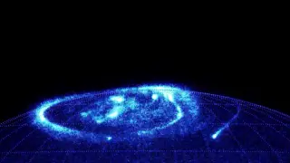 La Nasa revela imágenes de auroras borealeas que se producen en uno de los polos  deJúpiter