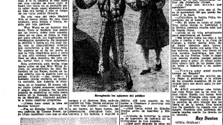 Bong Way Wong, el torero chino que quiso triunfar en España hace 50 años. Heraldo informó sobre él el 3 de julio de 1966.