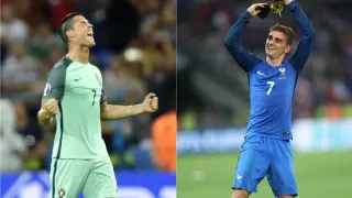 Ronaldo y Griezzman: los líderes de las selecciones finalistas