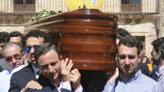 Funeral de Víctor Barrio.