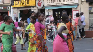 Los ritmos africanos inundan el prelaurentis