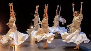 Un espectáculo de danza en la provincia de Teruel.