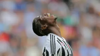 Pogba, en un partido con la Juventus