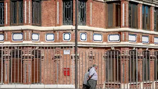 Aspecto reciente de Casa Solans, en el número 60 de la avenida de Cataluña.
