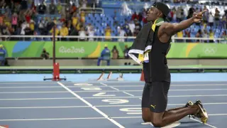 El atleta jamaicano Usain Bolt
