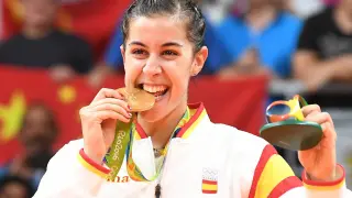 Carolina Marín, una de las españolas que ha logrado medalla de oro en Río 2016.