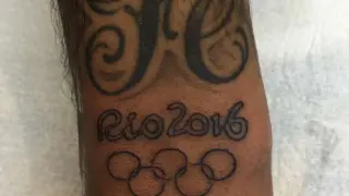 Tatuaje de Neymar.
