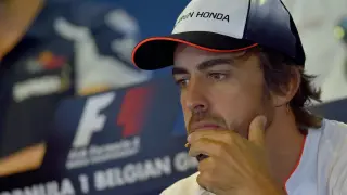 El piloto de Fórmula 1, Fernando Alonso.