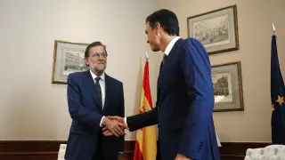Rajoy y Sánchez.