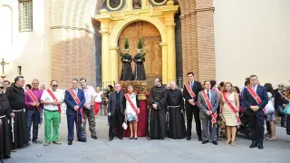 Parte de la procesión en Teruel