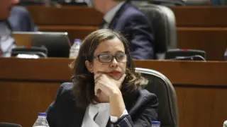 La parlamentaria del PP aragonés Marián Orós.