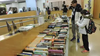Voluntarios entre libros