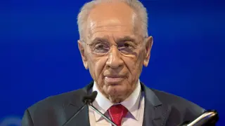 Simon Peres en una foto de archivo.