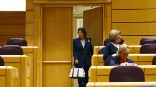 Rita Barberá en el pleno del Senado en Madrid