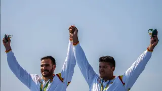 Saúl Craviotto y Cristian Toro, oro en K2 200 metros en los pasados Juegos de Río.