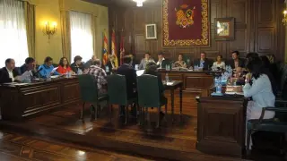 Pleno de este lunes en el ayuntamiento de Teruel