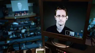 Edward Snowden, en una comparecencia televisiva el pasado junio.