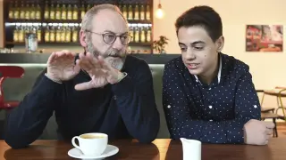Visita a Alemania del actor que interpreta a Sir Davos