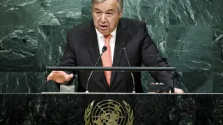 El secretario general de la ONU, Antonio Guterres.