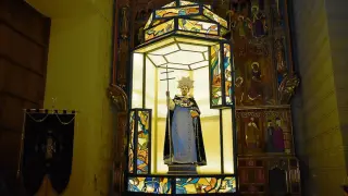 El nuevo farol que iluminará hoy a Santo Domingo de Guzmán en el Rosario de Cristal.