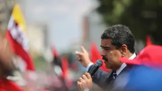 Maduro, este miércoles en Caracas.