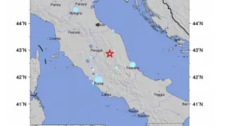 Localización del terremoto