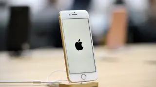 Uno de los teléfonos de Apple.