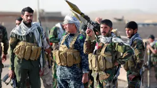 Fuerzas iraquíes en Mosul.